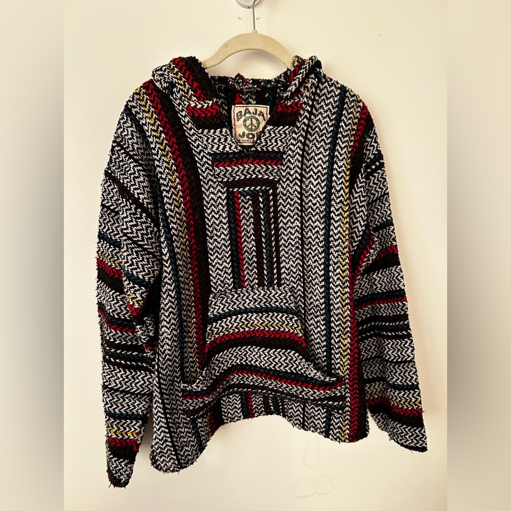 Baja Joe Multicolor Striped Hoodie
